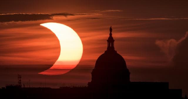 NASA image: Partial Solar Eclipse