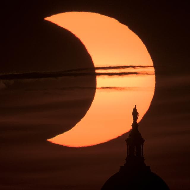 NASA image: Partial Solar Eclipse