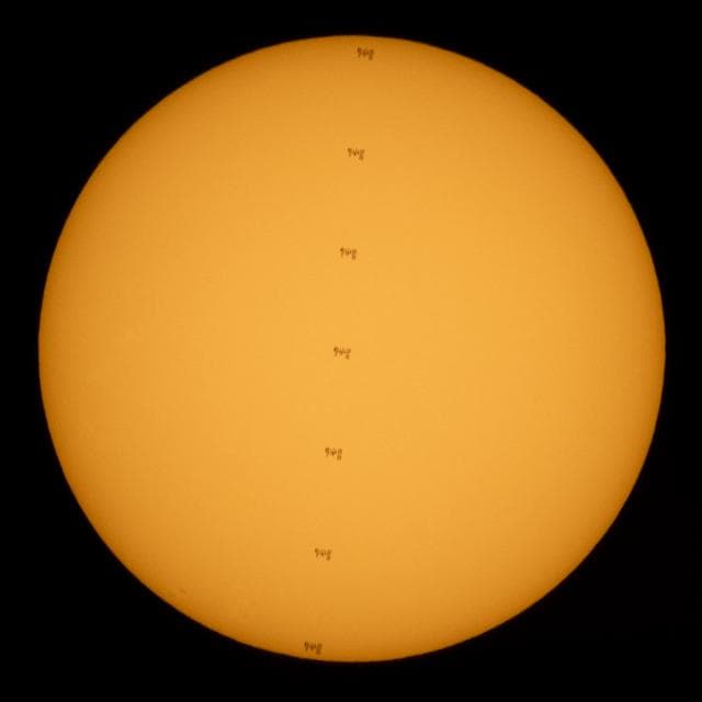 ISS Solar Transit