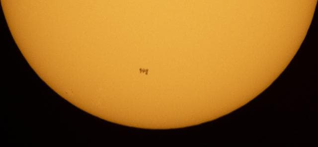 ISS Solar Transit