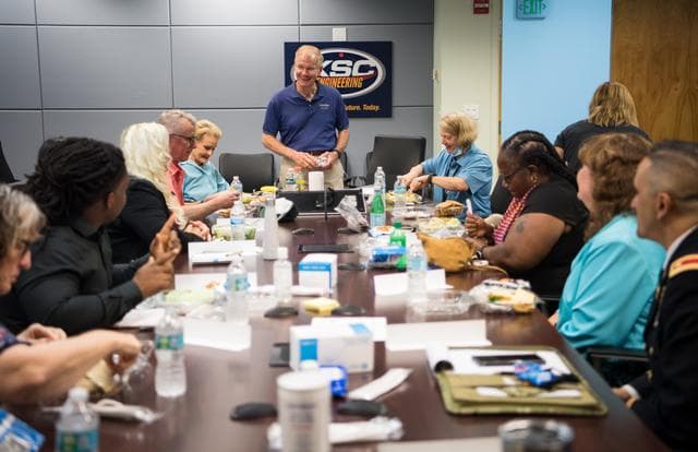 NASA image: NASA Leadership Tours KSC