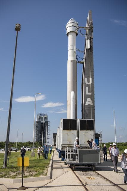 NASA image: Boeing Orbital Flight Test-2 Prelaunch