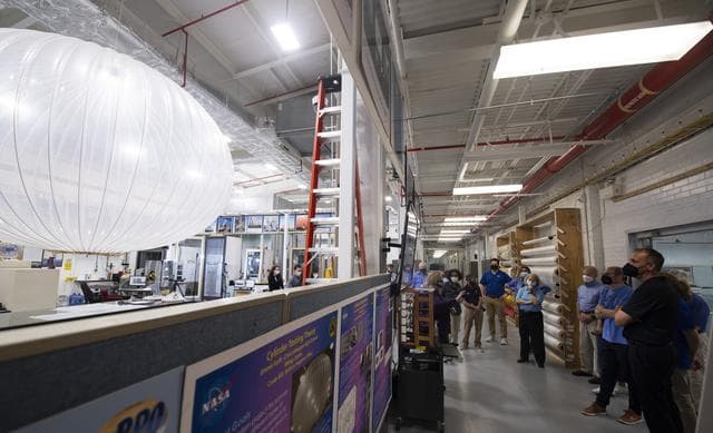 NASA image: NASA Leadership Tours Wallops Flight Facility