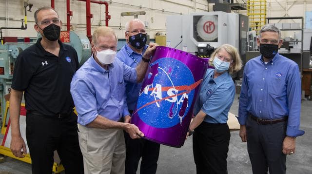NASA image: NASA Leadership Tours Wallops Flight Facility
