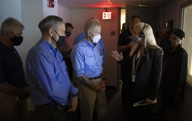 NASA image: NASA Leadership Tours Wallops Flight Facility