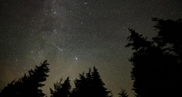 NASA image: Perseid Meteor Shower