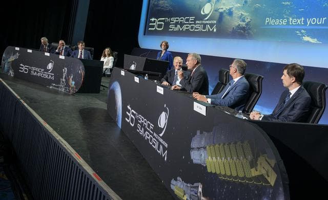 NASA image: Space Symposium Heads of Agency