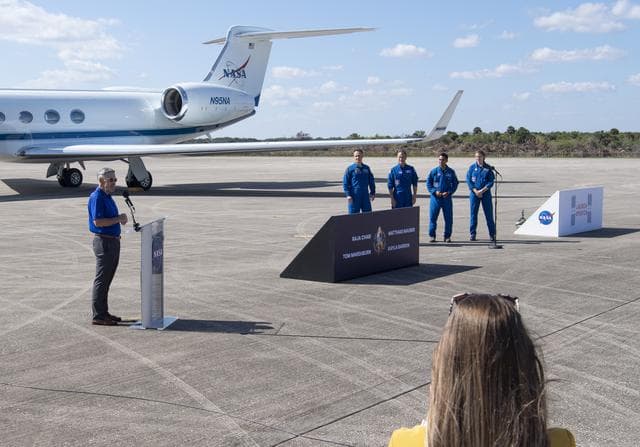NASA image: SpaceX Crew-3 Crew Arrival