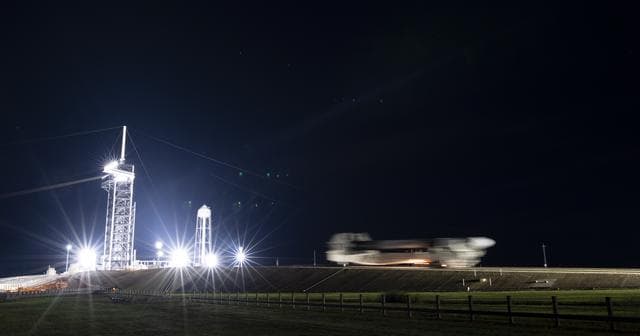 NASA image: SpaceX Crew-3 Rollout