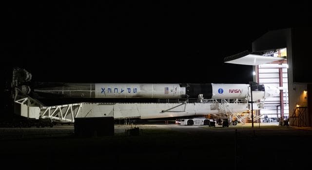 NASA image: SpaceX Crew-3 Rollout