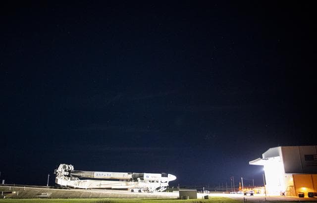NASA image: SpaceX Crew-3 Rollout