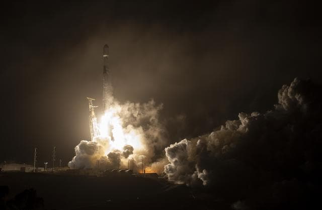 NASA image: DART Launch