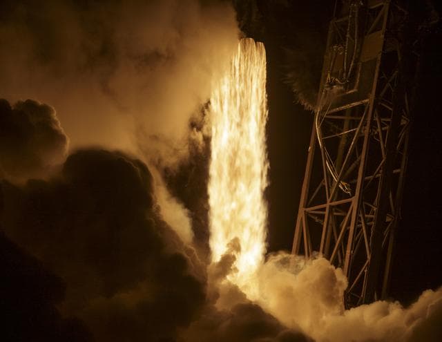 NASA image: DART Launch