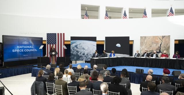 NASA image: National Space Council Meeting