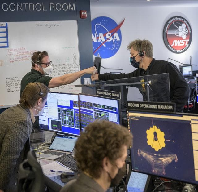 NASA image: James Webb Space Telescope Second Primary Mirror Deployment