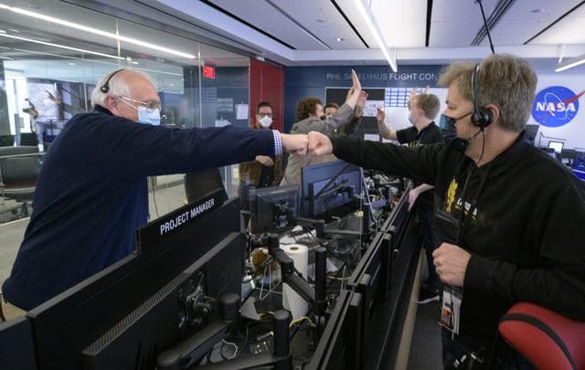 NASA image: James Webb Space Telescope Second Primary Mirror Deployment