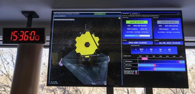 NASA image: James Webb Space Telescope Second Primary Mirror Deployment