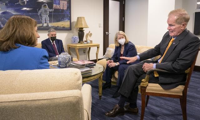 NASA image: Administrator Meets with Incoming JPL Director
