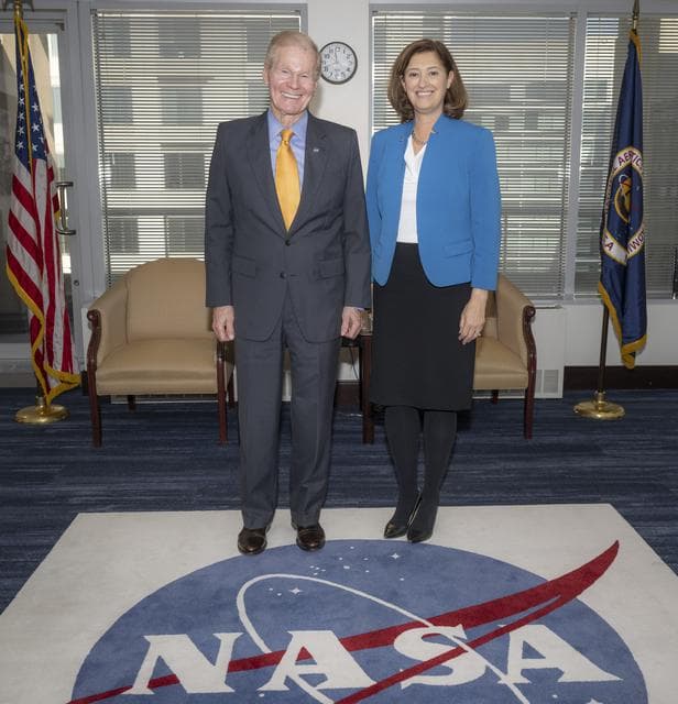 NASA image: Administrator Meets with Incoming JPL Director