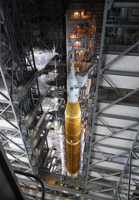 NASA image: Artemis I First Rollout