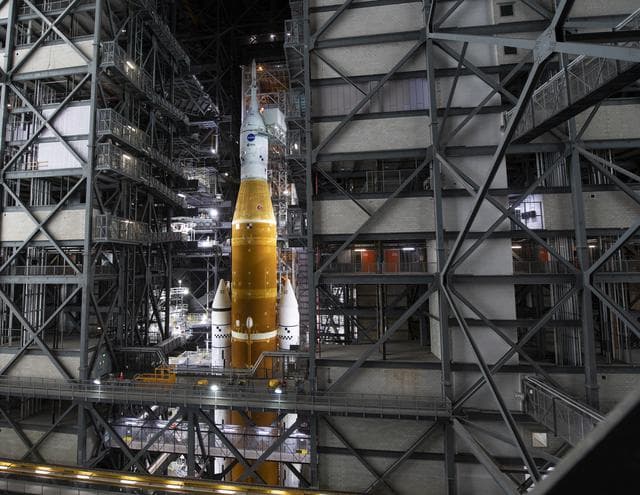 NASA image: Artemis I First Rollout