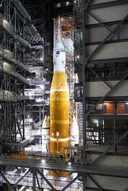 NASA image: Artemis I First Rollout
