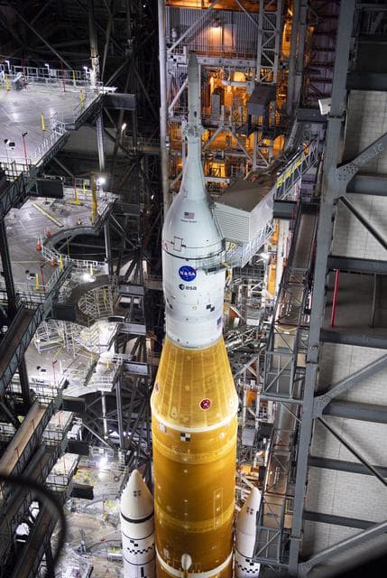 NASA image: Artemis I First Rollout
