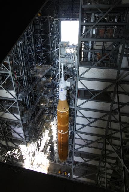 NASA image: Artemis I First Rollout