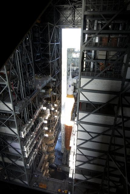NASA image: Artemis I First Rollout
