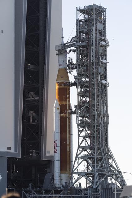 NASA image: Artemis I First Rollout