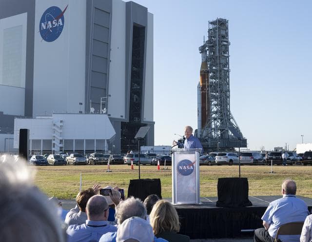 NASA image: Artemis I First Rollout