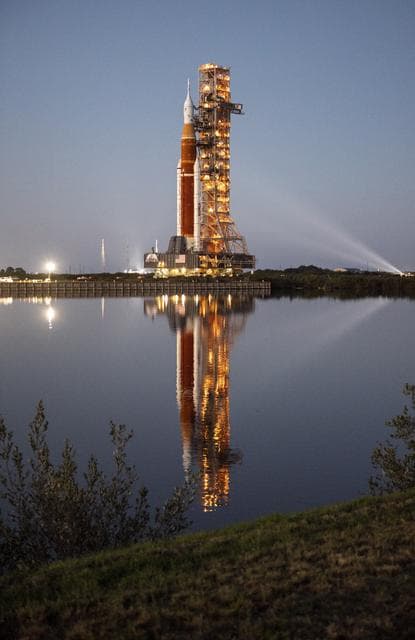 NASA image: Artemis I First Rollout