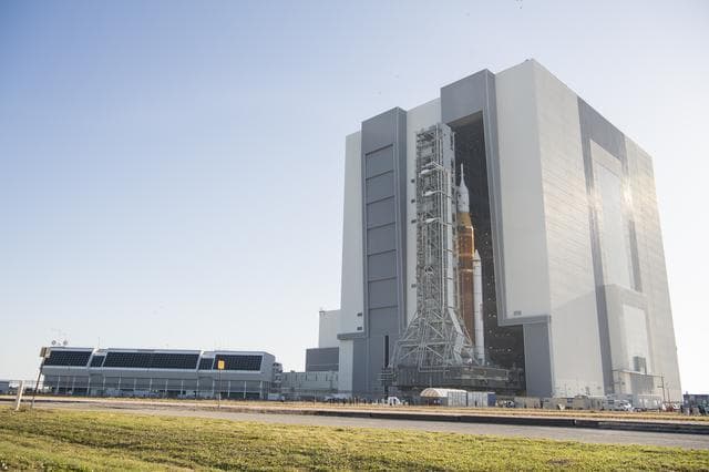 NASA image: Artemis I First Rollout