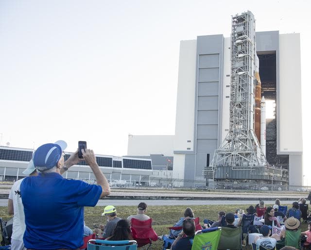NASA image: Artemis I First Rollout