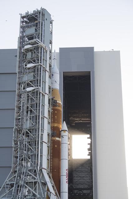 NASA image: Artemis I First Rollout
