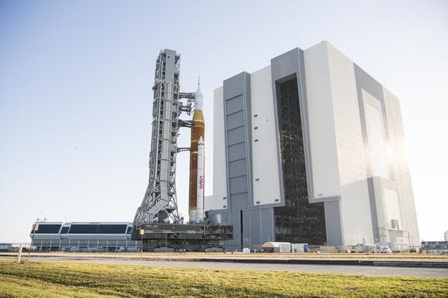NASA image: Artemis I First Rollout
