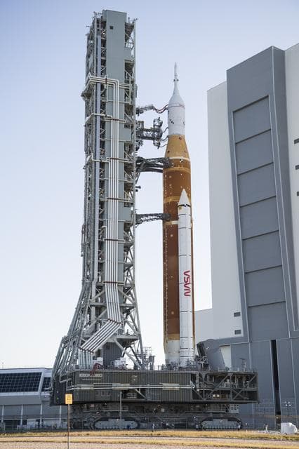 NASA image: Artemis I First Rollout