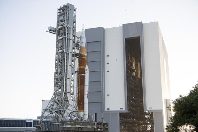 NASA image: Artemis I First Rollout