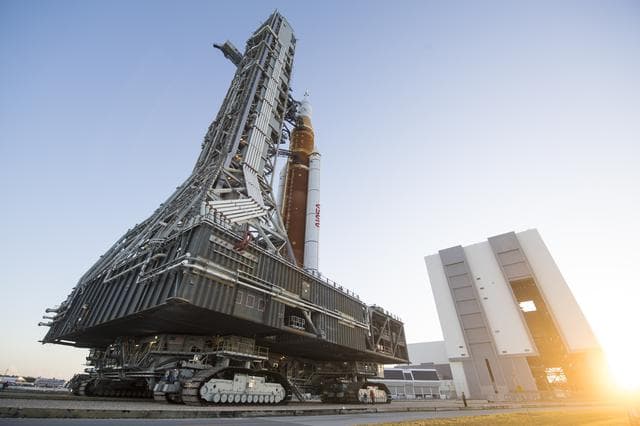 NASA image: Artemis I First Rollout