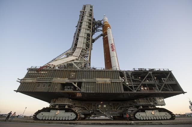 NASA image: Artemis I First Rollout