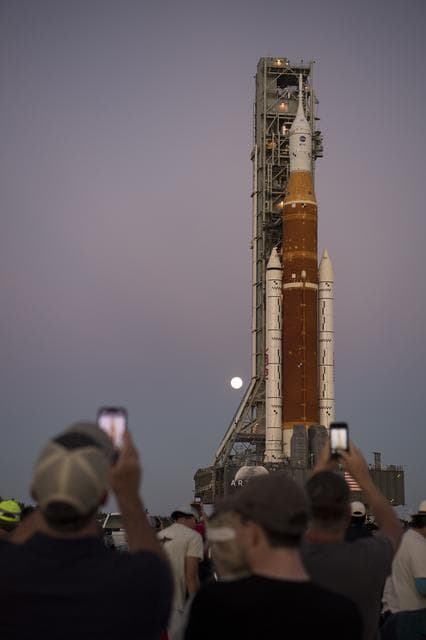 NASA image: Artemis I First Rollout
