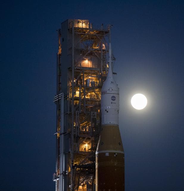 NASA image: Artemis I First Rollout