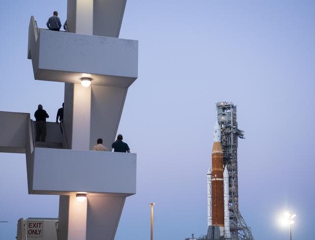 NASA image: Artemis I First Rollout