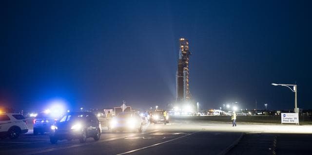 NASA image: Artemis I First Rollout