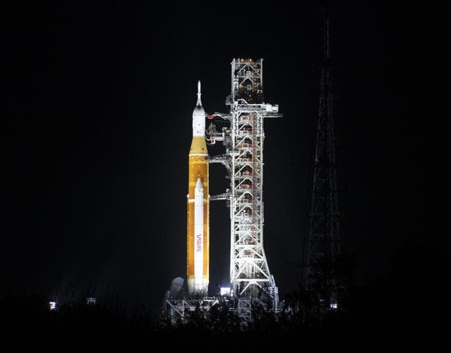 NASA image: Artemis I First Rollout