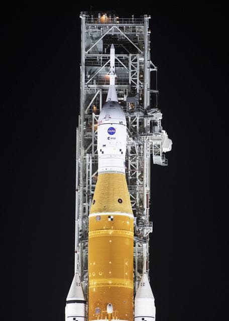 NASA image: Artemis I First Rollout