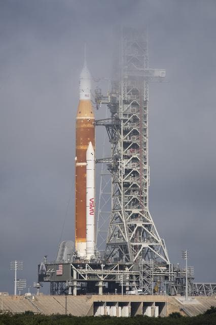 NASA image: Artemis I First Rollout
