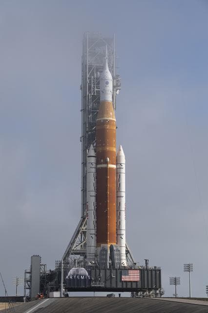 NASA image: Artemis I First Rollout