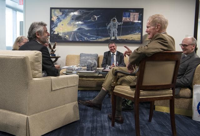 NASA image: (Admin Nelson Meets with Argentinian Space Agency)