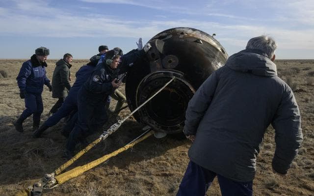 NASA image: Expedition 66 Soyuz Landing